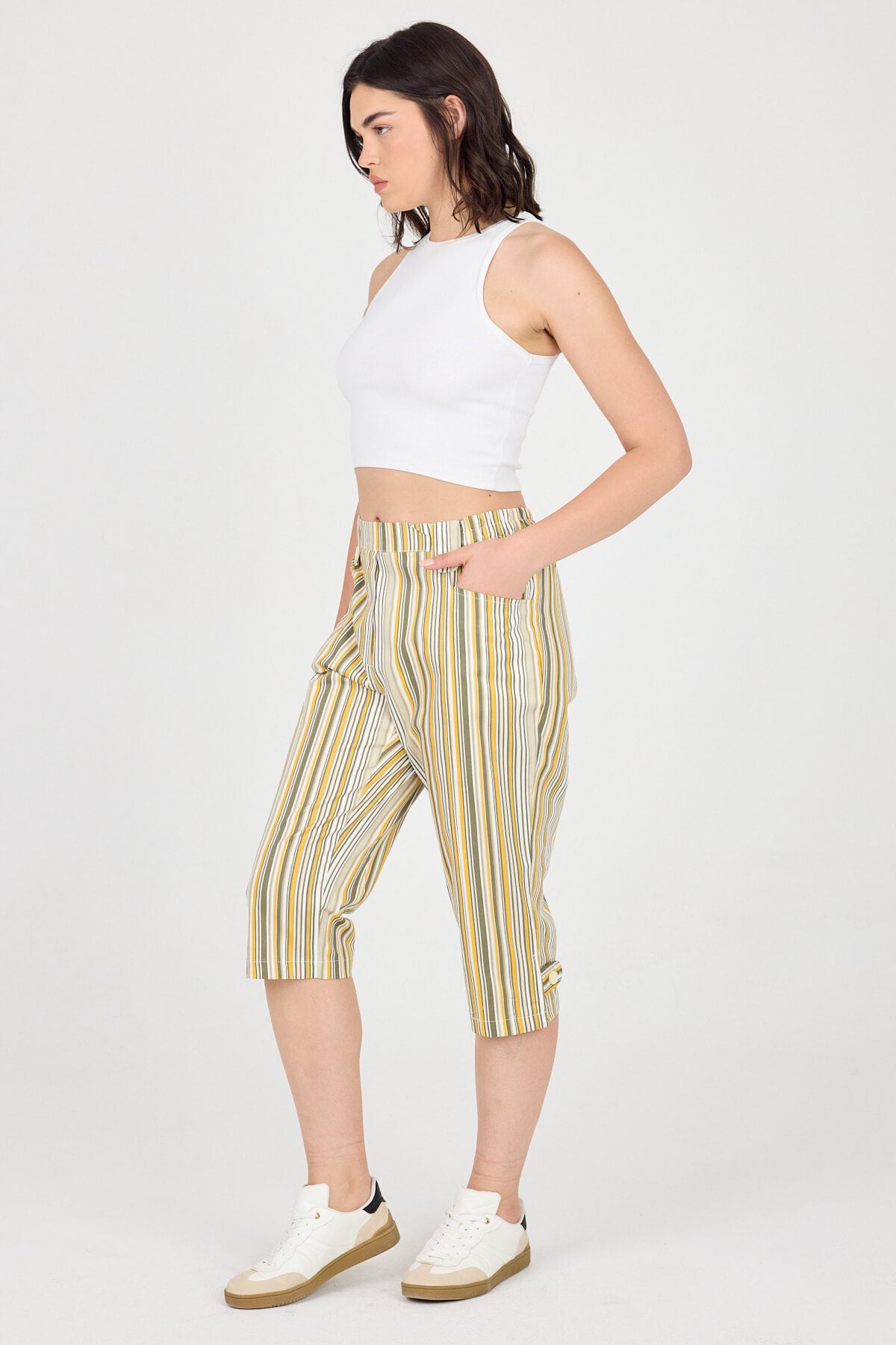Damenhose aus Polyester-Baumwolle Secondary image